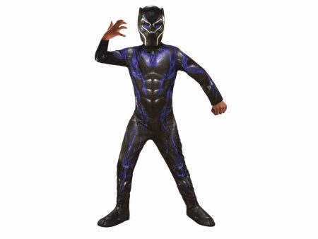 VESTITO BLACK PANTHER BATTLE ENDGAME PER BAMBINI TAGLIA L Supply