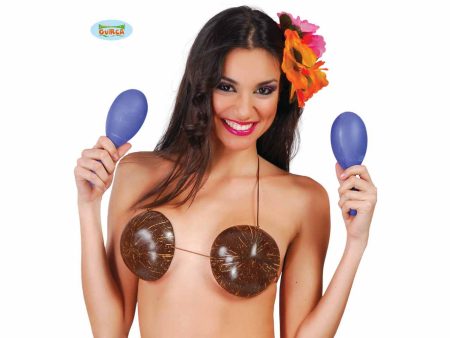 Coppia di maracas in plastica 19cm Online Hot Sale