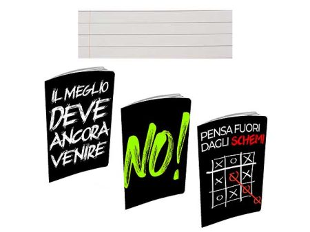 Quaderno active rigatura c out of mind 10 pezzi Cheap