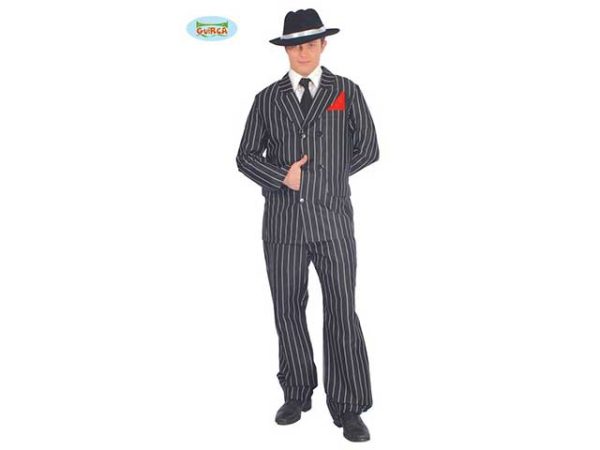 Costume da gangster da adulto taglia l 52-54 Cheap