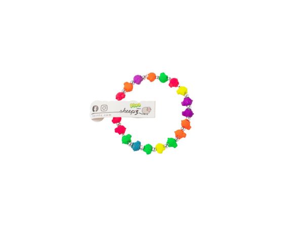 Bracciale shee pezzi fluo Cheap