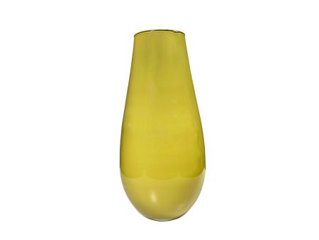 Vaso stone h37cm colore senape linea basic Fashion