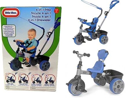 Little tikes triciclo celeste 4-in-1 634314 Online Hot Sale