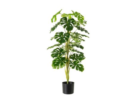 Pianta monstera in plastica misura 45x45x100cm Online