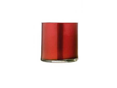 L.metal glitesta di vaso h12 d12 rosso150 2902 Online now