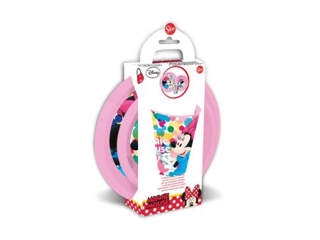 Minnie set 3 pezzi piatto fondo+piano+bicchierest51100 Fashion