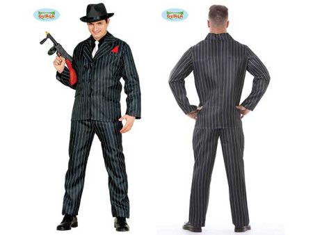 Costume da gangster da adulto taglia m 48-50 Fashion