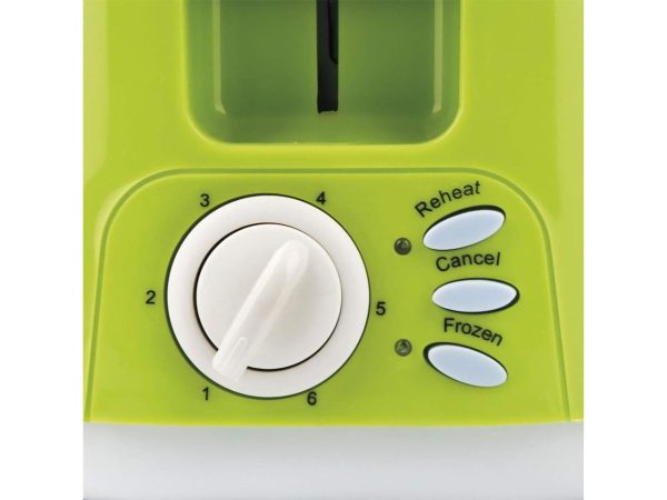 Tostapane elettronico con pinze 800w verde Online Hot Sale