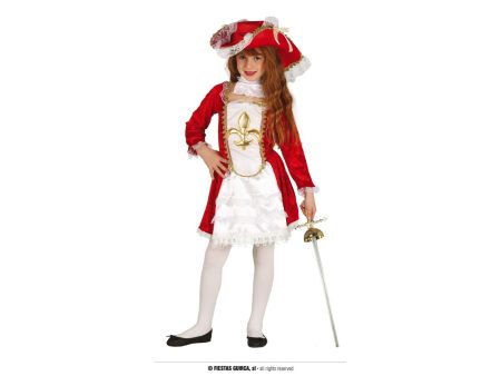 Costume da moschettiere da bambina taglia 10-12 anni For Discount