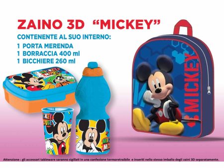 Mickey zainetto 3d con accessori Online Hot Sale