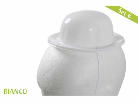 Cappello 6 pezzi bianco 441827 Discount