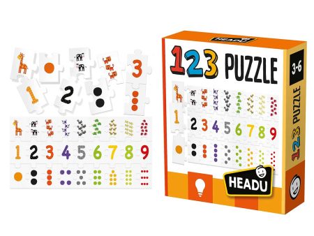 123 puzzle new on Sale