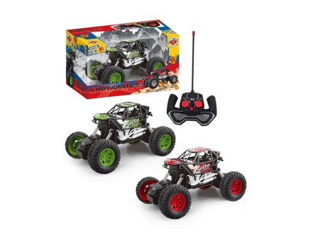 Auto radiocomandata monster 2wd 4 canali h.16x27cm in 2 assortimenti on Sale