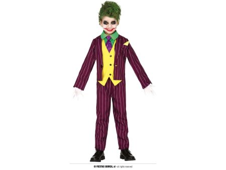 Costume bambino crazy villan taglia 7-9 anni Hot on Sale