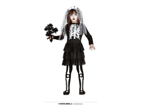 Costume bambina scheletro taglia 7-9 anni Hot on Sale