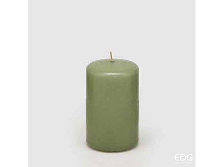 Candela moccolo 10x6cm verde 613554.88 Hot on Sale