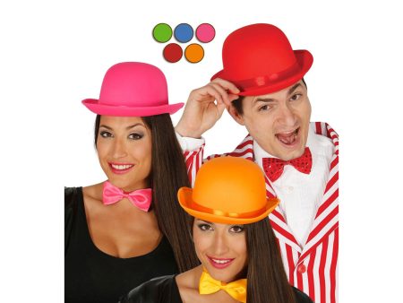 Bombetta lusso cappello colori vivaci alta qualità misura unica colore assortito on Sale