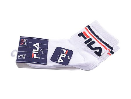 Calza fila 3 paia taglia 27-30 colore bianco Sale