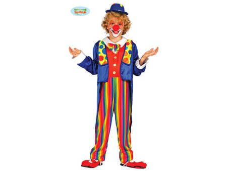 Costume da clown bambino taglia 3-4 anni on Sale