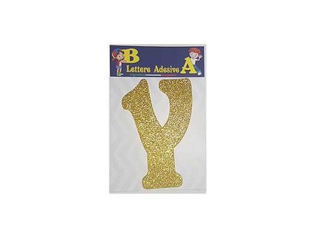 Lettera oro y 12cm For Discount