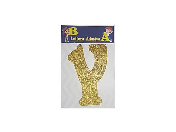 Lettera oro y 12cm For Discount