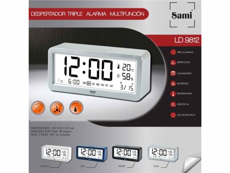 Sveglia sami lcd digitale ld-318 For Discount