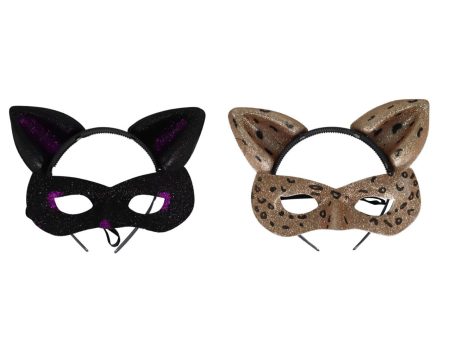 Maschera gatto colori assortiti Online now