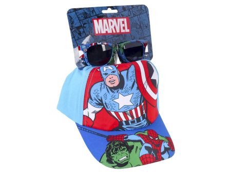 Avengers cappello con visiera e occhiali da sole For Discount