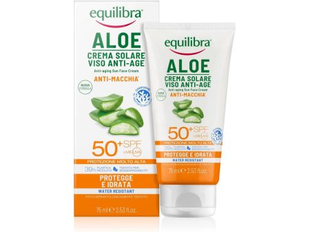 Equilibra crema solare viso anti-age spf 50+ 75ml Online now