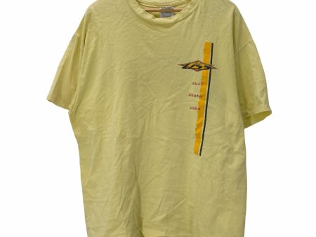 ヘインズ Hanes 90S 企業ロゴ プリント クルーネック 半袖Tシャツ メンズ import：XL For Sale