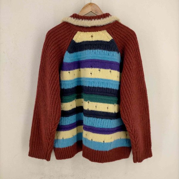 Moromoro  Striped Jacquard Loose Knitted Cardigan レディース  3 Discount