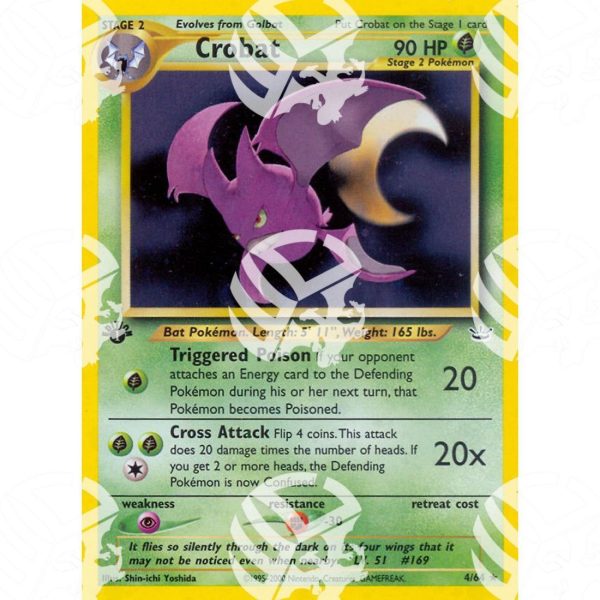 Neo Revelation - Crobat - Holo Rare 4 64 For Sale