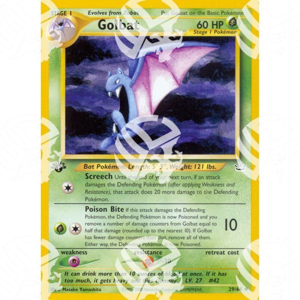 Neo Revelation - Golbat - 29 64 Online Hot Sale