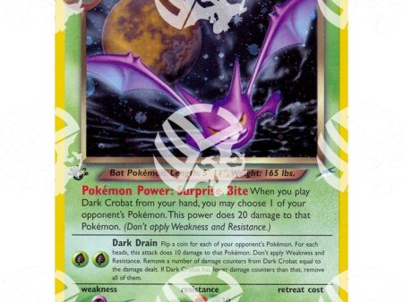 Neo Destiny - Dark Crobat - Holo Rare 2 105 Hot on Sale