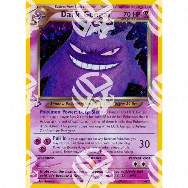 Neo Destiny - Dark Gengar - Holo Rare 6 105 For Cheap