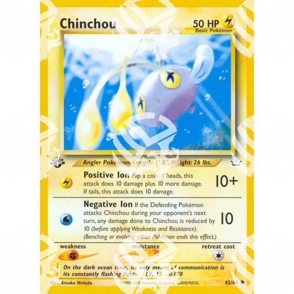 Neo Revelation - Chinchou - 42 64 Supply