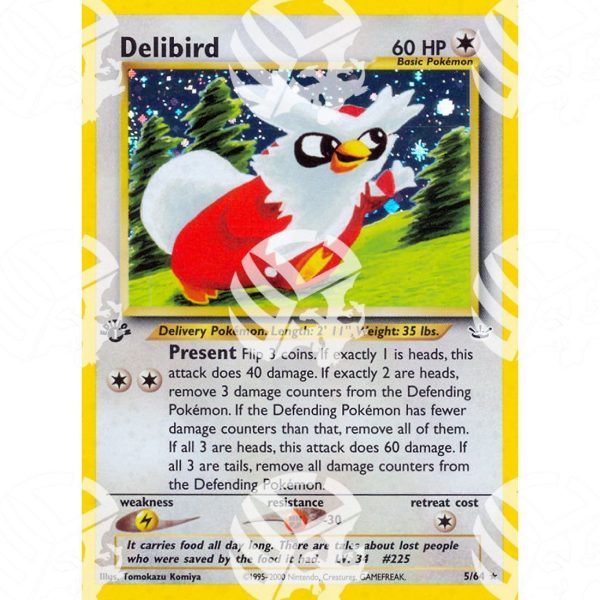 Neo Revelation - Delibird - Holo Rare 5 64 Fashion