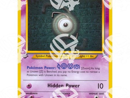 Neo Destiny - Unown Z - 60 105 Supply