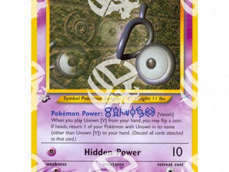 Neo Destiny - Unown V - 89 105 For Cheap