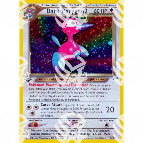 Neo Destiny - Dark Porygon2 - Holo Rare 8 105 For Sale